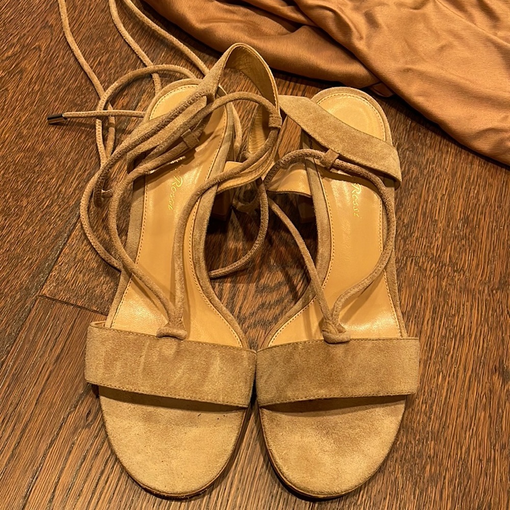 Gianvito Rossi lace up sandals